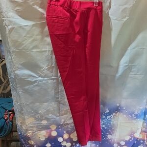 Talbots Vibrant Red Trousers 13K